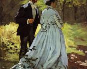 克劳德 莫奈 : Study for Luncheon on the Grass